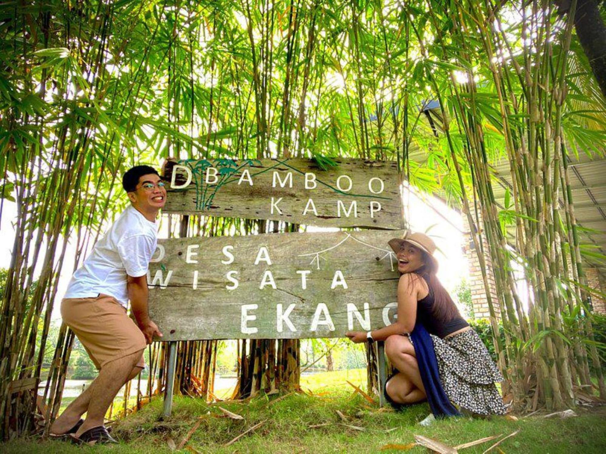 "D'Bamboo Kamp" Desa Wisata Ekang ลาไก ภายนอก รูปภาพ